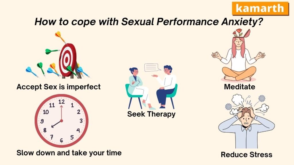 How to cope with sexual performance anxiety?