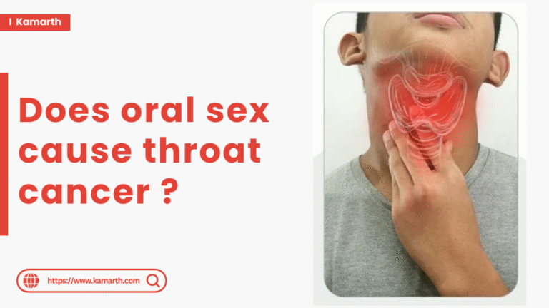 Does oral sex cause throat cancer