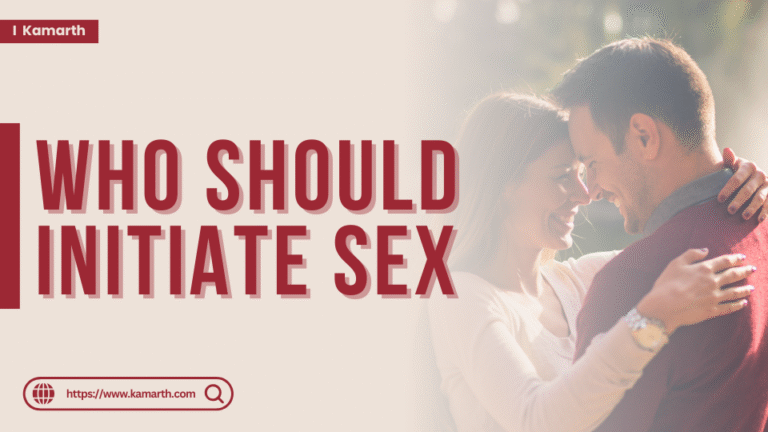 Who should initiate sex